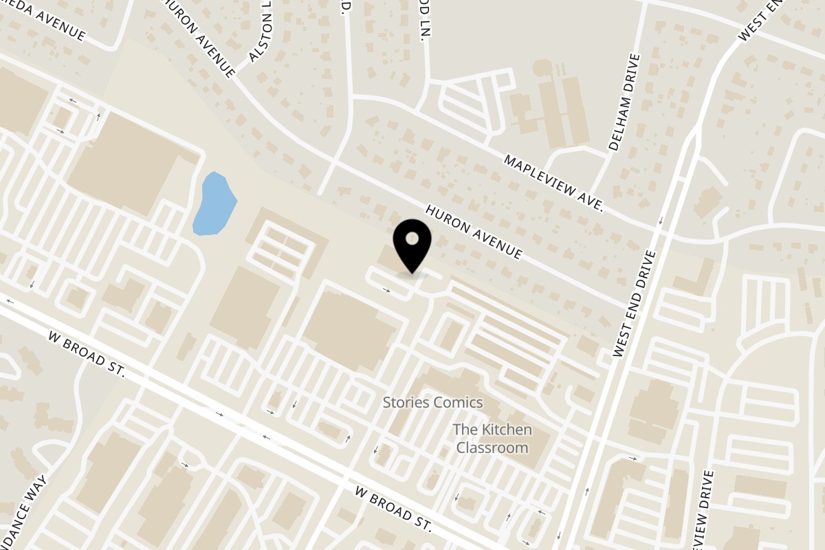 Map showing the location of Navarasa Restaurant of India on 2610 Tuckernuck Dr in Henrico